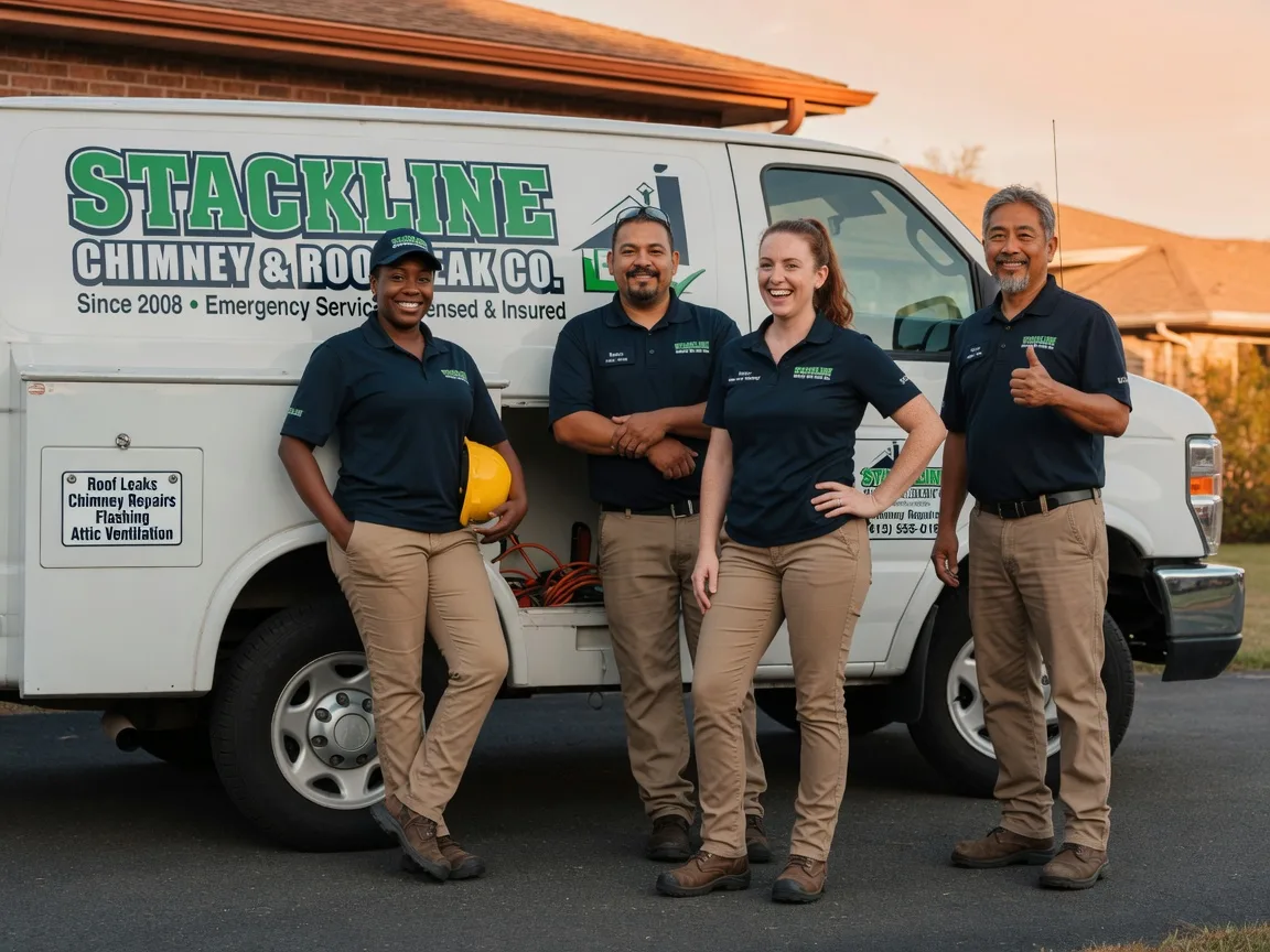 Chimney flashing repair company in Zionsville, PA